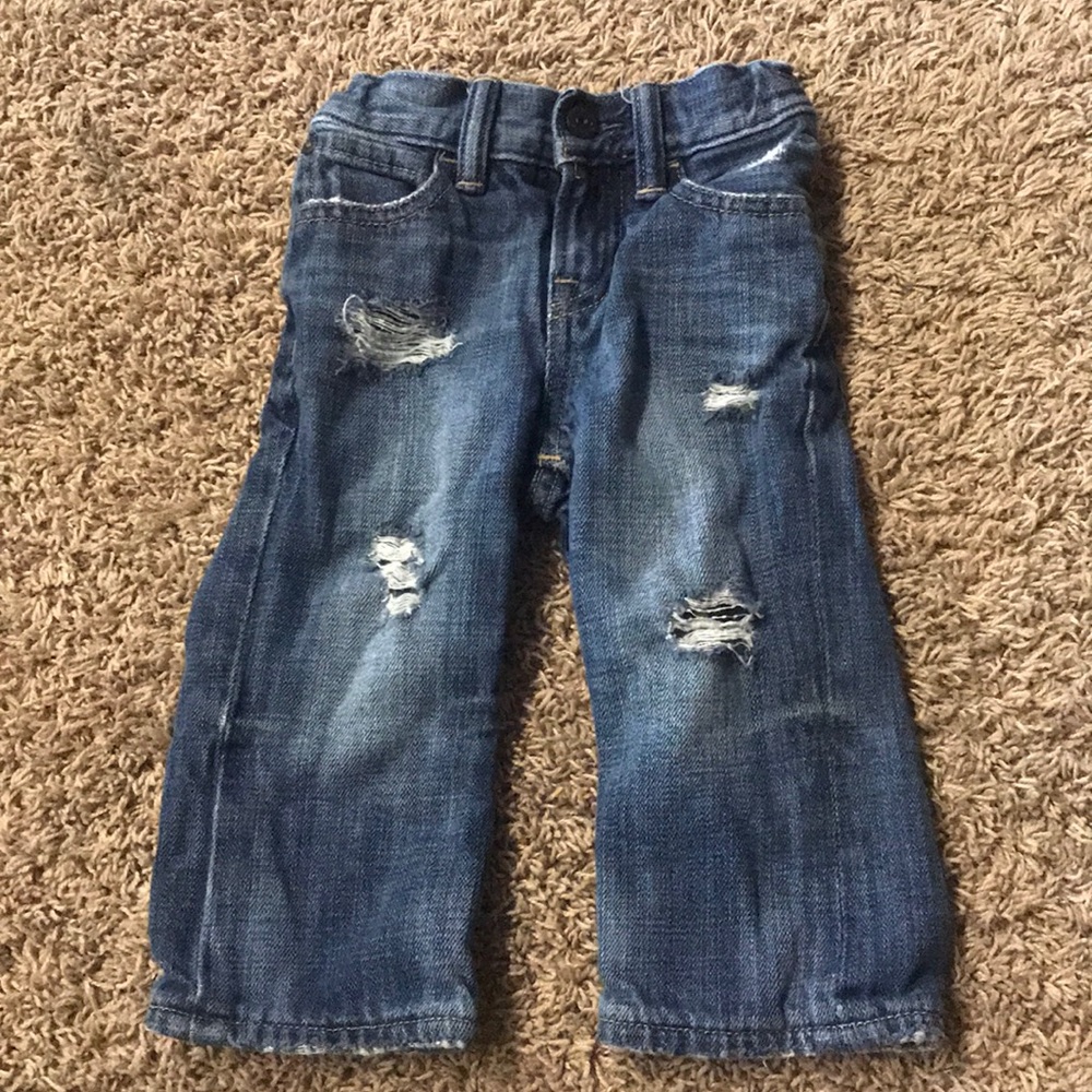 Baby Gap Jersey Lined destroy jeans